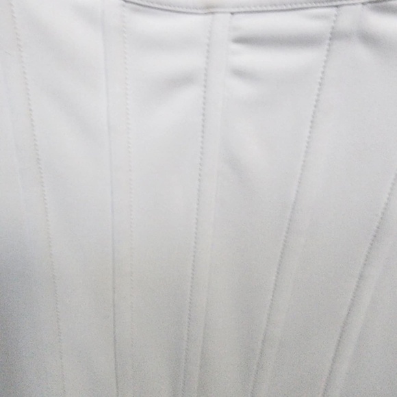 Womens Express Body Contour Corset Compression Crop Tank Top Shirt - Picture 3 of 3